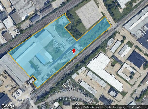 1261 E 289Th St, Wickliffe, OH Parcel Map