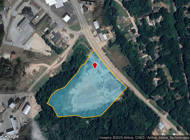  1212 Kershaw Camden Hwy, Lancaster, SC Parcel Map