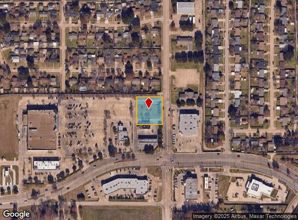 1503 Pioneer Rd, Mesquite, TX Parcel Map