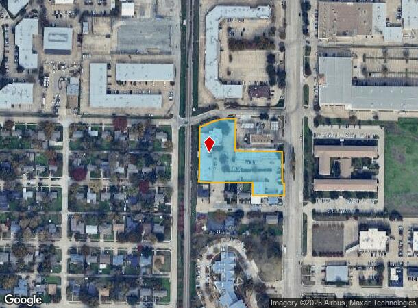  1947 K Ave, Plano, TX Parcel Map