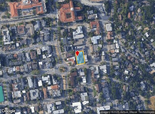  2815 Channing Way, Berkeley, CA Parcel Map