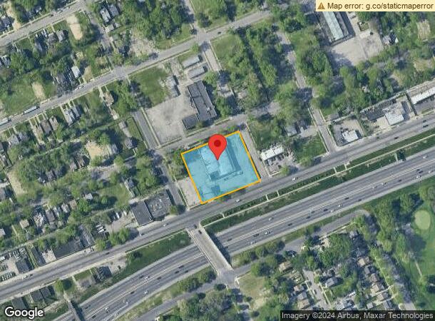  12021 Harper Ave, Detroit, MI Parcel Map