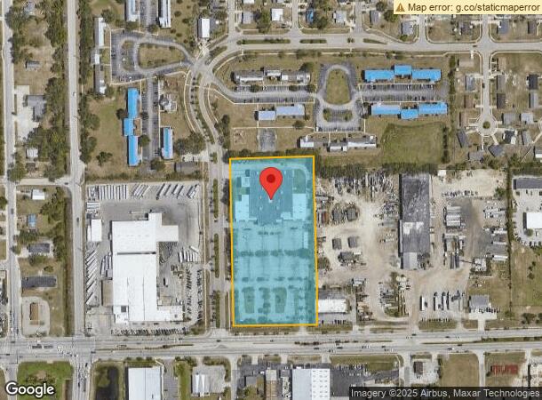  3637 Dr Martin Luther King Blvd, Fort Myers, FL Parcel Map