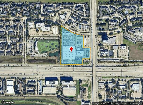  1025 Highway 6 N, Houston, TX Parcel Map