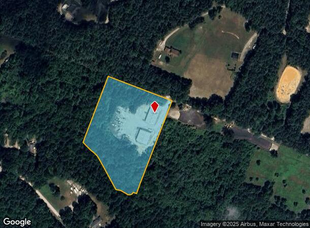 7033 Business Park Rd, Providence Forge, VA Parcel Map