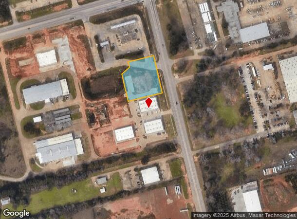  2525 N Frazier St, Conroe, TX Parcel Map