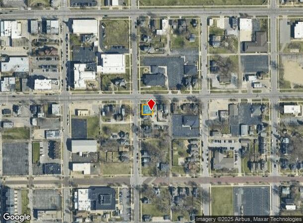  702 E Colfax Ave, South Bend, IN Parcel Map