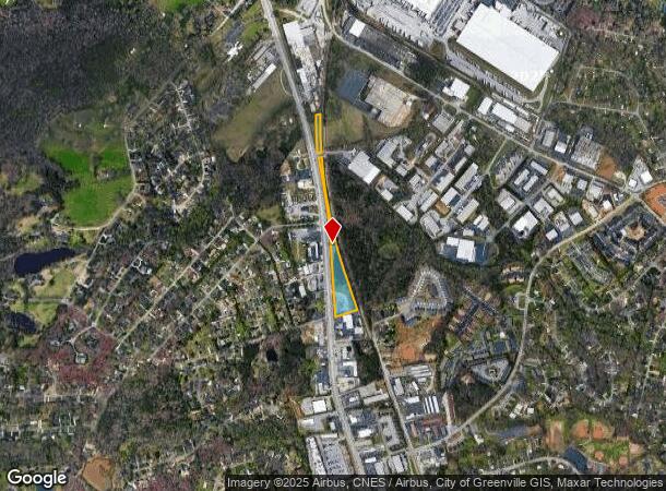 602 N Main St, Mauldin, SC Parcel Map