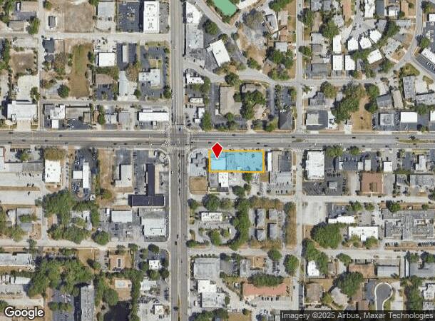  1203 Court St, Clearwater, FL Parcel Map