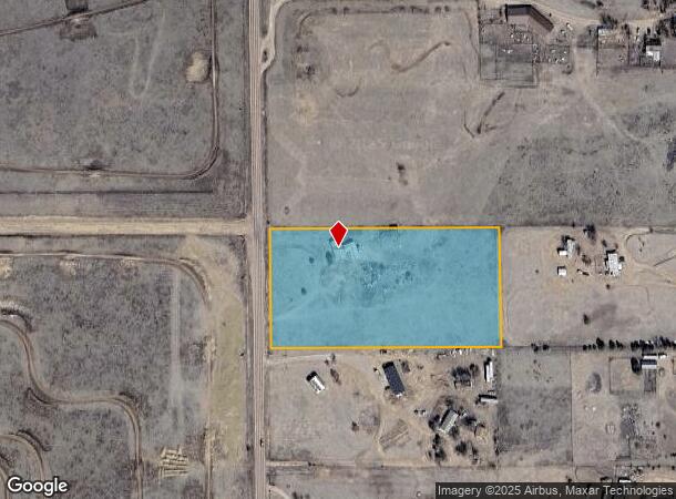  1185 N Curtis Rd, Colorado Springs, CO Parcel Map