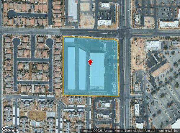 6751 N 5Th St, North Las Vegas, NV Parcel Map