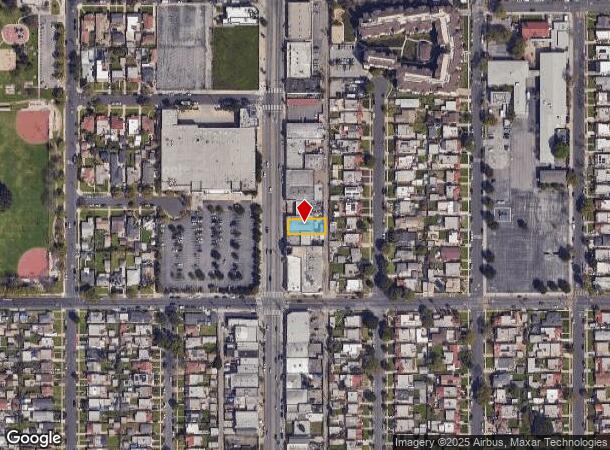  8852 S Western Ave, Los Angeles, CA Parcel Map