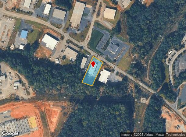 607 Mcgee Rd, Anderson, SC Parcel Map