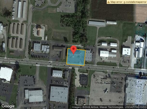  1490 E Us Highway 36, Urbana, OH Parcel Map