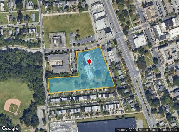 101 Center Pl, Dundalk, MD Parcel Map