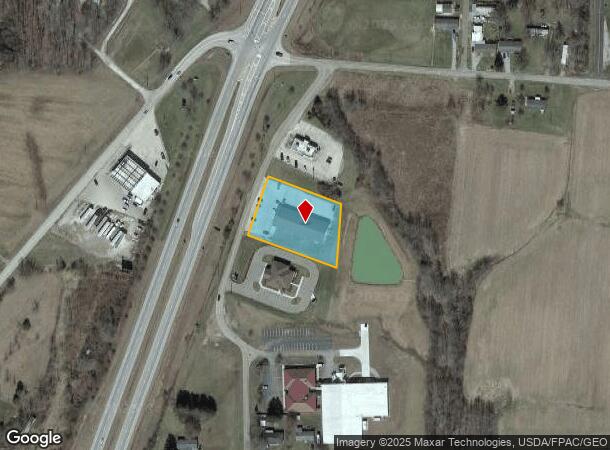  2370 Blizzard Ln, Albany, OH Parcel Map