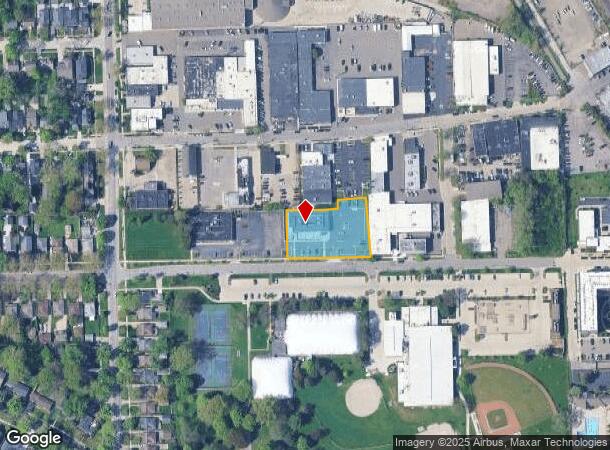 2159 E Lincoln St, Birmingham, MI Parcel Map