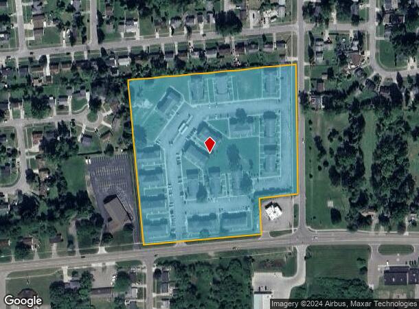  6028 Vanderbilt Dr, Mount Morris, MI Parcel Map