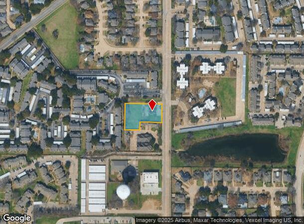  2100 Baird Farm Rd, Arlington, TX Parcel Map