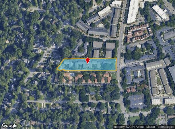  3518 Roswell Rd Nw, Atlanta, GA Parcel Map