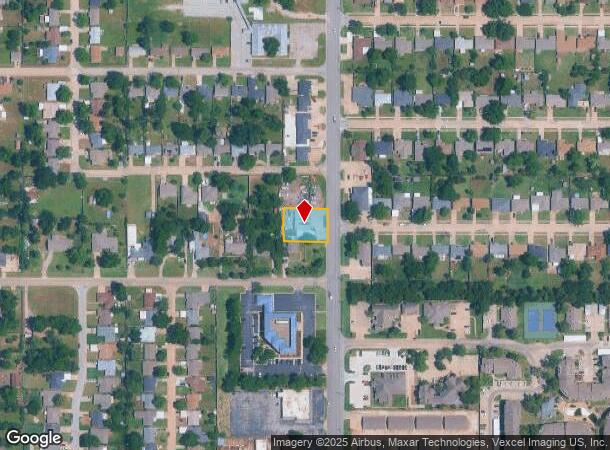 4305 N Meridian Ave, Warr Acres, OK Parcel Map