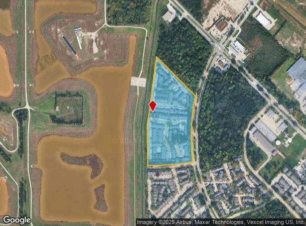 14531 Ella Blvd, Houston, TX Parcel Map