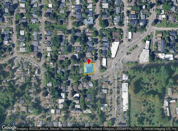 707 Sw Taylors Ferry Rd, Portland, OR Parcel Map