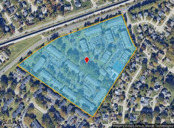  1200 Canterchase Dr, Louisville, KY Parcel Map