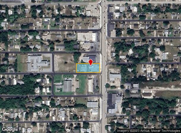 1395 Clearlake Rd, Cocoa, FL Parcel Map