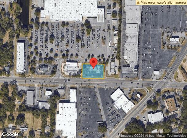  2670 Creighton Rd, Pensacola, FL Parcel Map