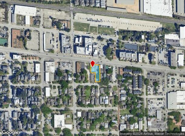  1815 Washington Ave, Houston, TX Parcel Map