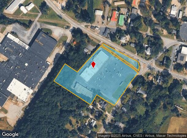 108 Athens St, Hartwell, GA Parcel Map