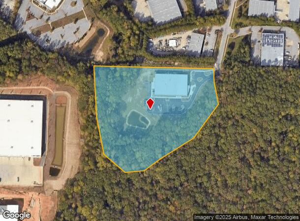 2100 Production Dr, Apex, NC Parcel Map