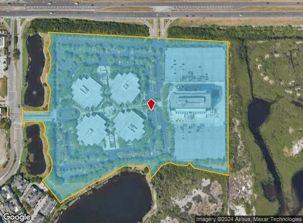  100 Fountain Pky N, Saint Petersburg, FL Parcel Map