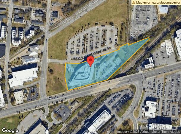  2500 Charlotte Ave, Nashville, TN Parcel Map