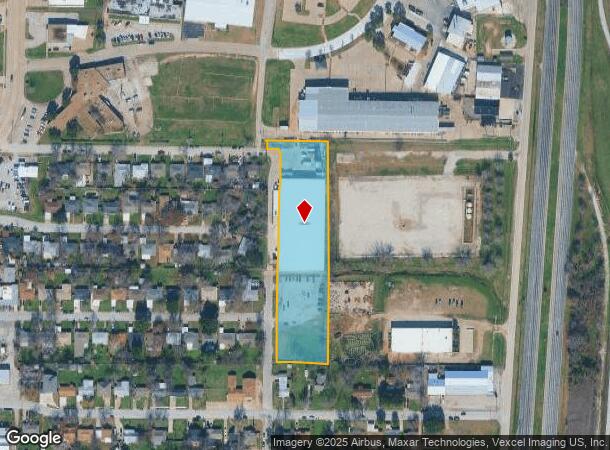  801 Ozona Ave, Fort Worth, TX Parcel Map