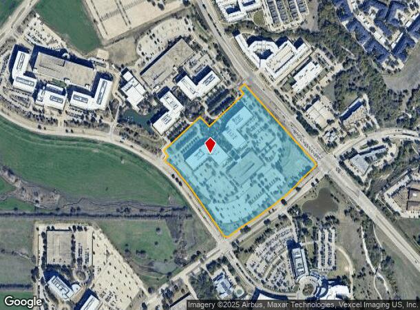  7933 Preston Rd, Plano, TX Parcel Map