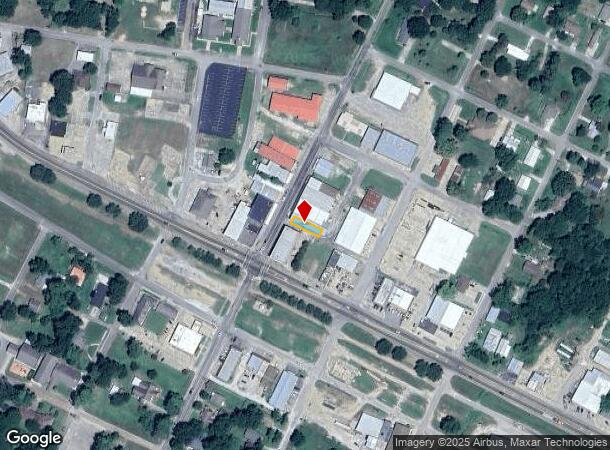 124 N Runnels St, De Kalb, TX Parcel Map