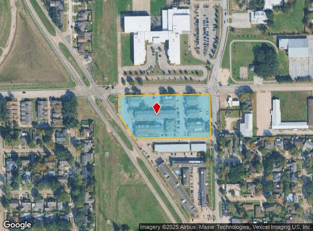 1111 Queens Rd, Pasadena, TX Parcel Map