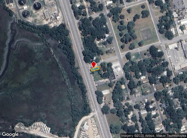  2628 Newcastle St, Brunswick, GA Parcel Map