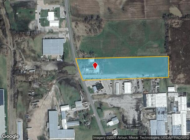  1082 N Ottokee St, Wauseon, OH Parcel Map