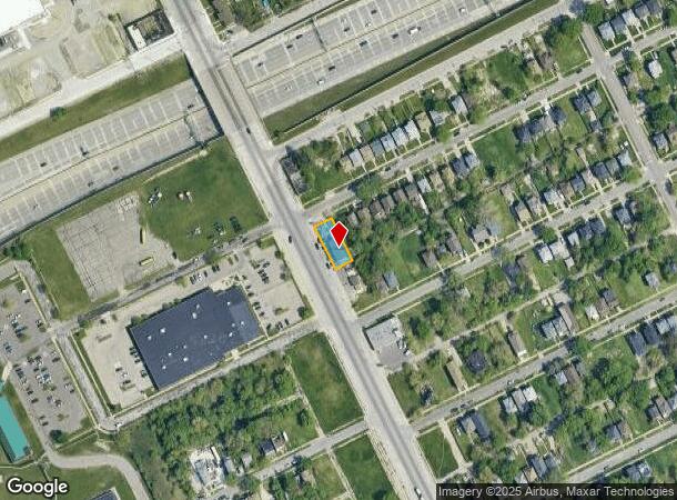  13230 Hamilton Ave, Highland Park, MI Parcel Map