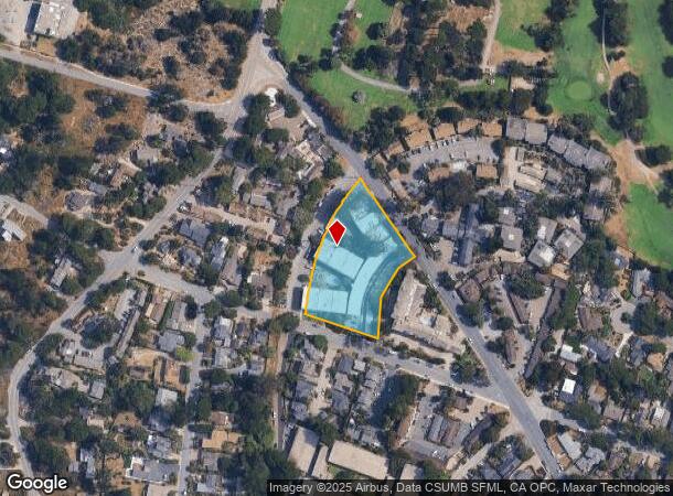 1141 Lighthouse Ave, Pacific Grove, CA Parcel Map