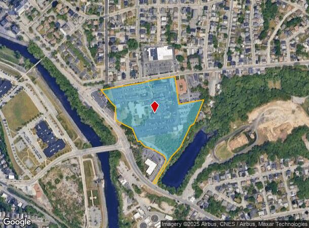  115 Cass Ave, Woonsocket, RI Parcel Map