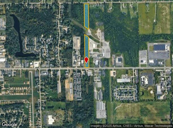 6076 W Pierson Rd, Flushing, MI Parcel Map