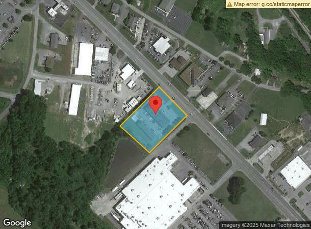  2113 N Jackson St, Tullahoma, TN Parcel Map