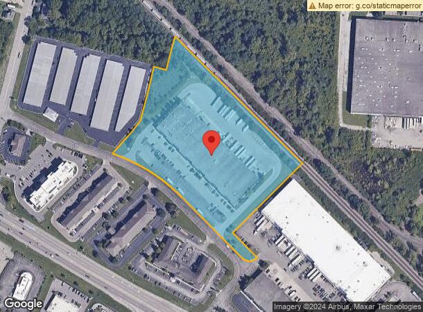  6820 Fairfield Business Ctr, Fairfield, OH Parcel Map