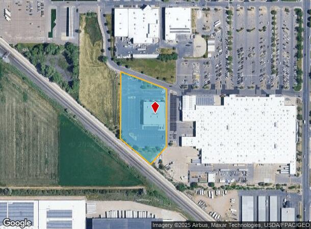  869 W Hill Field Rd, Layton, UT Parcel Map