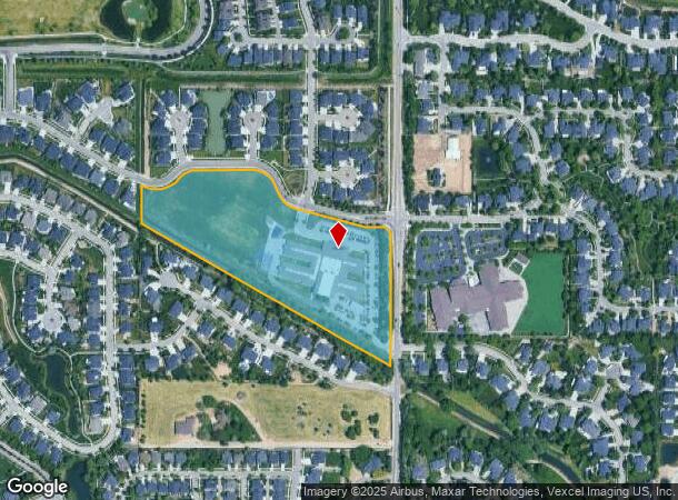  839 N Linder Rd, Eagle, ID Parcel Map