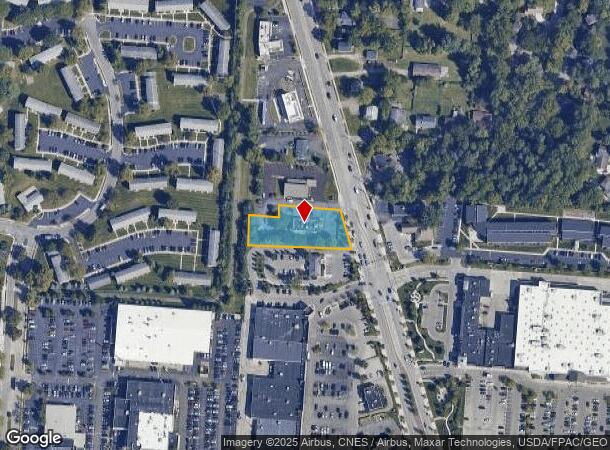  525 S State St, Westerville, OH Parcel Map